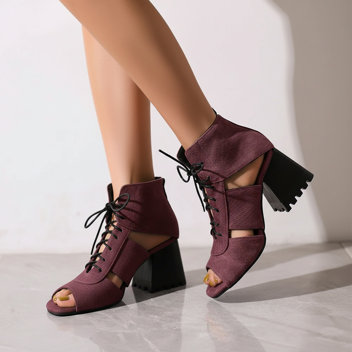 Cassia Cutout Sandals