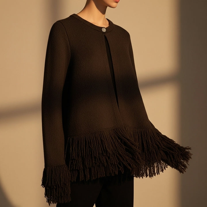 Cressida Fringe Cardigan