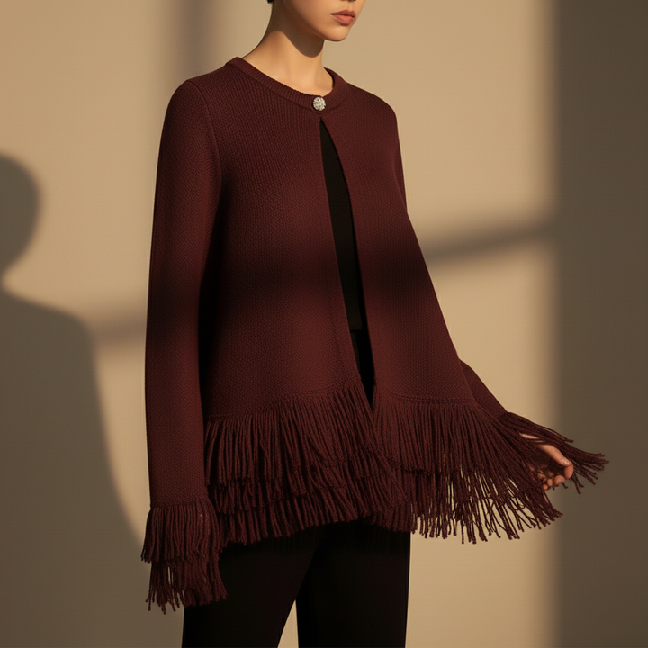 Cressida Fringe Cardigan