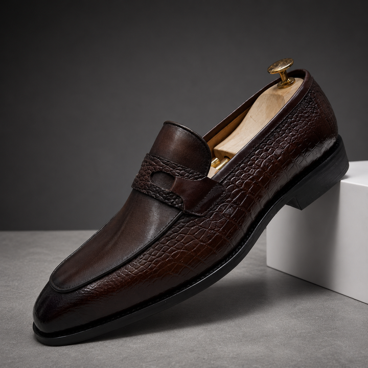 Gradenza Leather Loafers