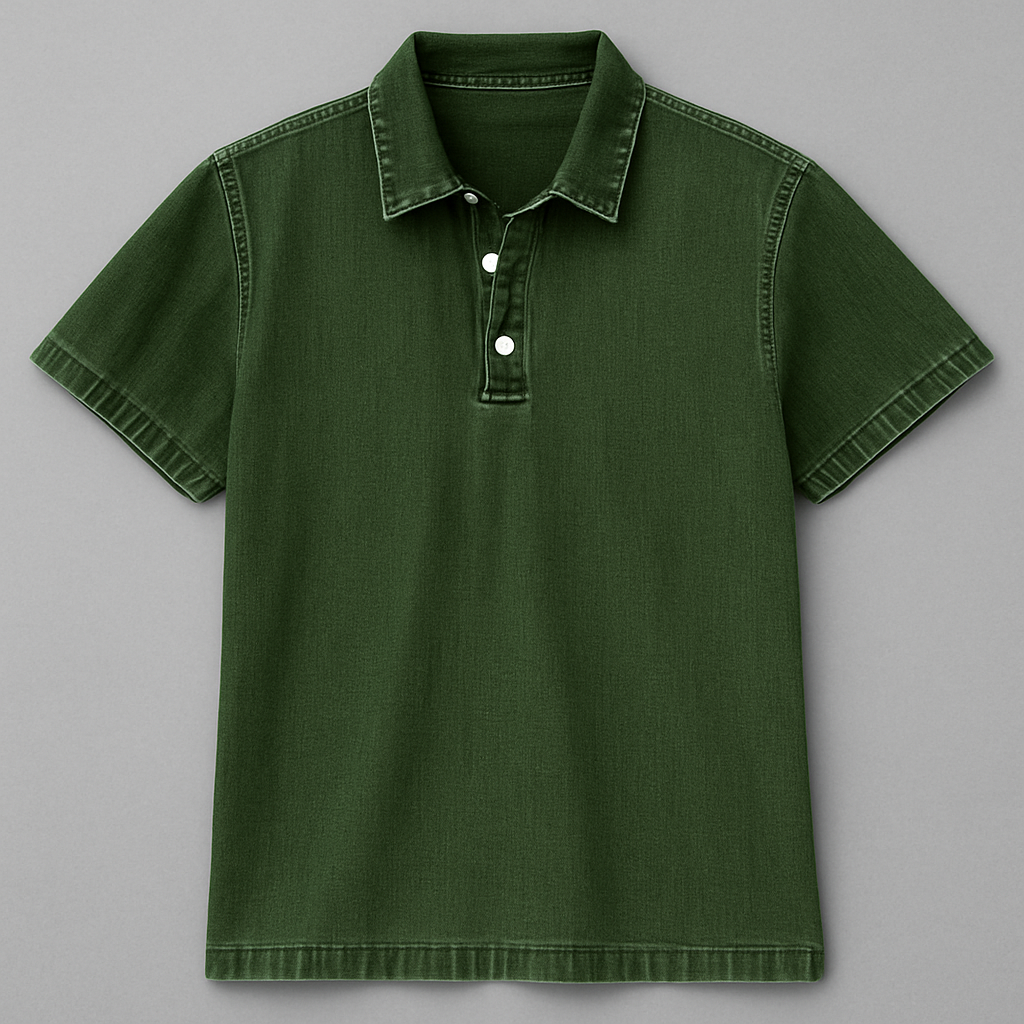 Denim Mercer Polo