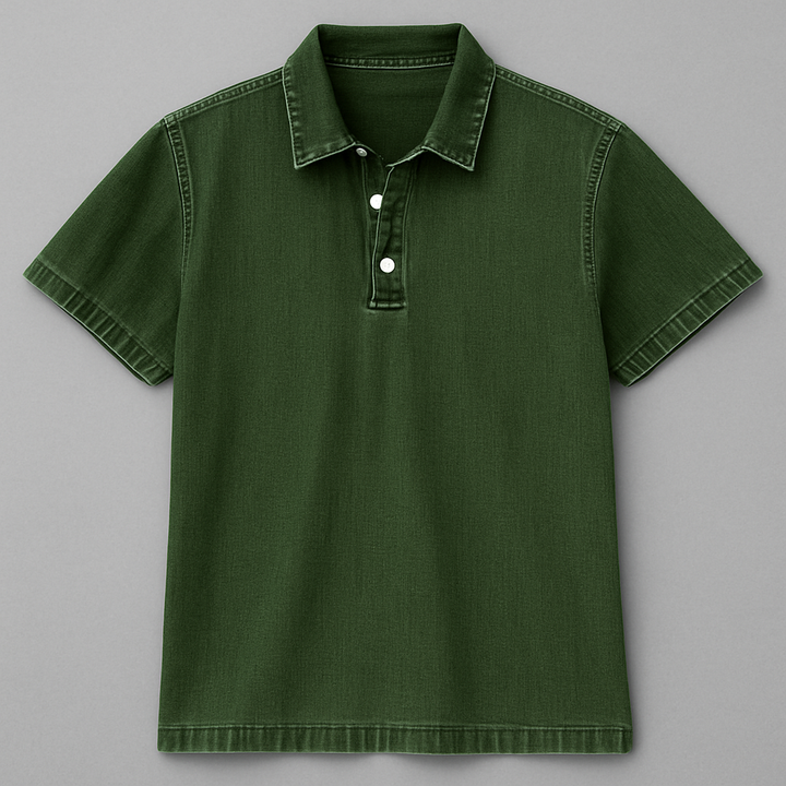Denim Mercer Polo