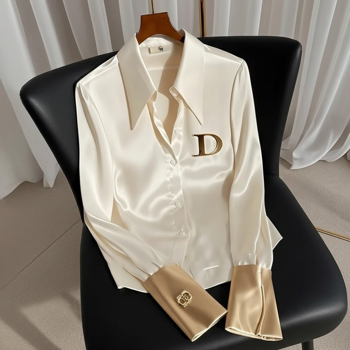 D’Or Signature Satin Shirt