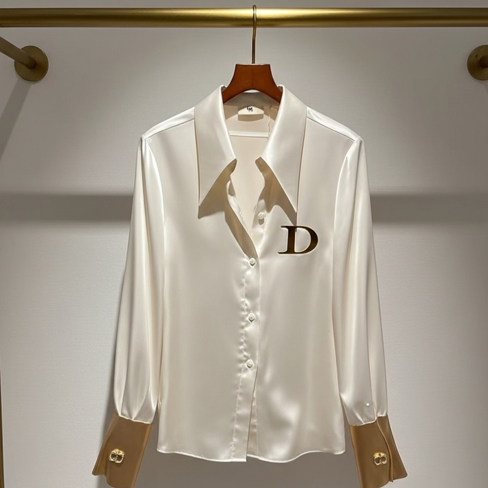 D’Or Signature Satin Shirt
