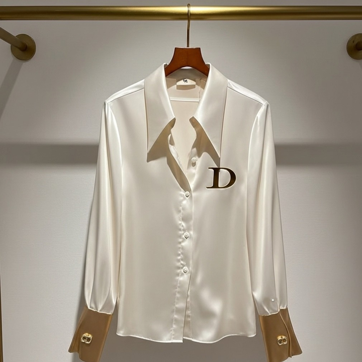 D’Or Signature Satin Shirt