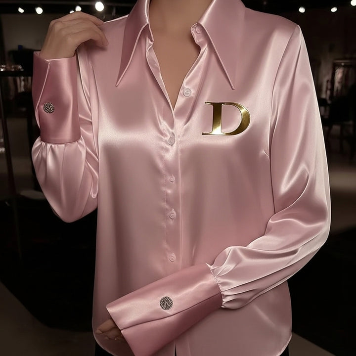 D’Or Signature Satin Shirt