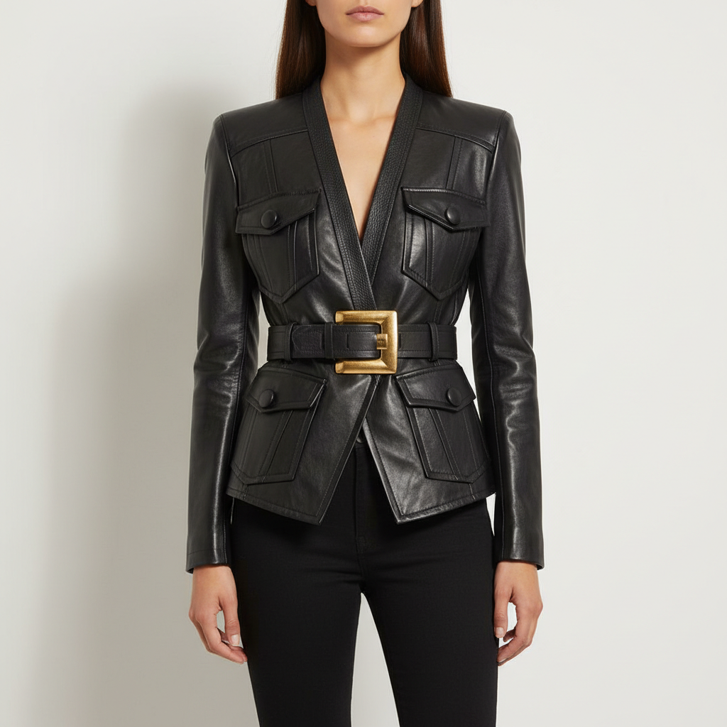 Dominé Belted Jacket