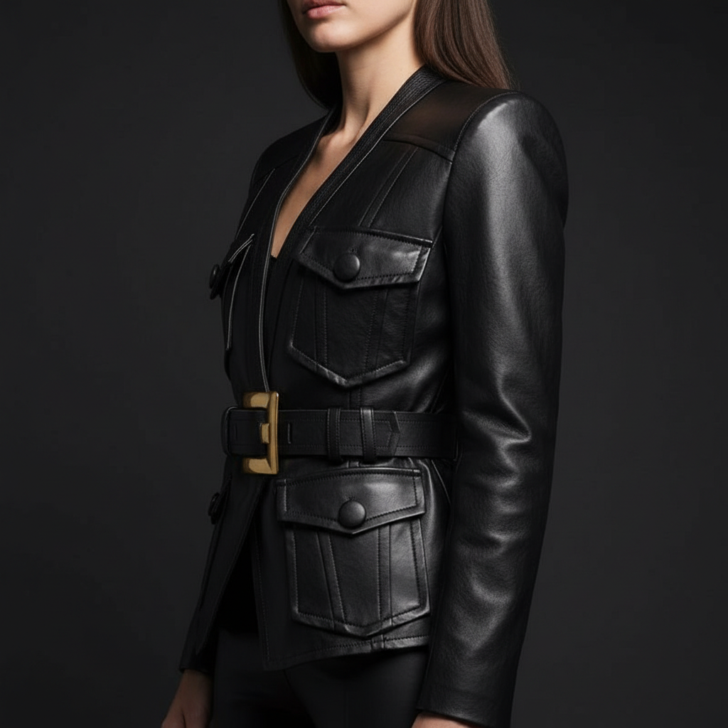 Dominé Belted Jacket