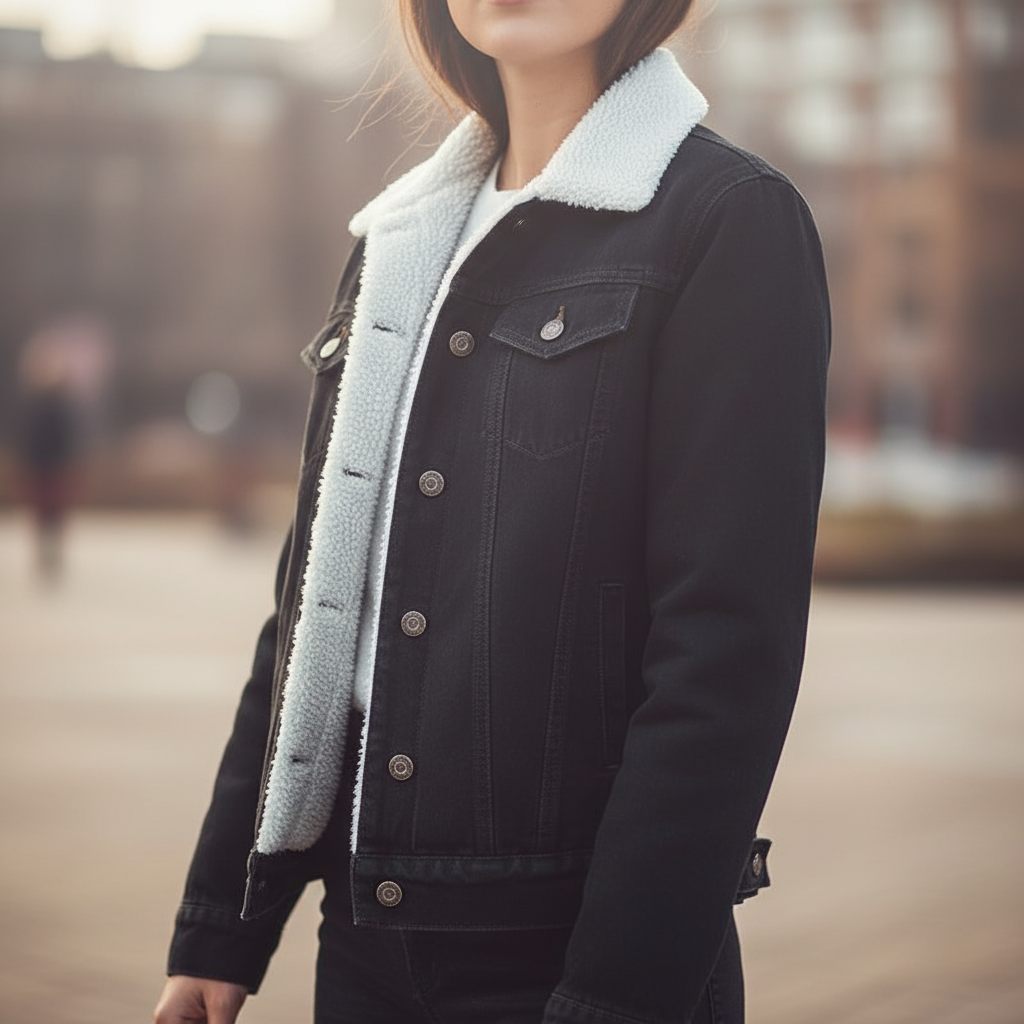 Dakota Sherpa Denim Jacket