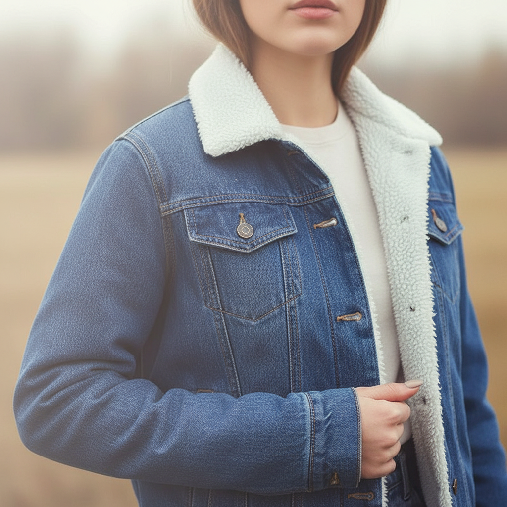 Dakota Sherpa Denim Jacket