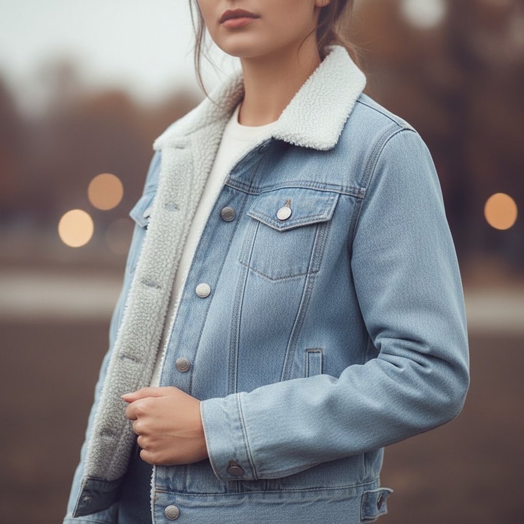 Dakota Sherpa Denim Jacket