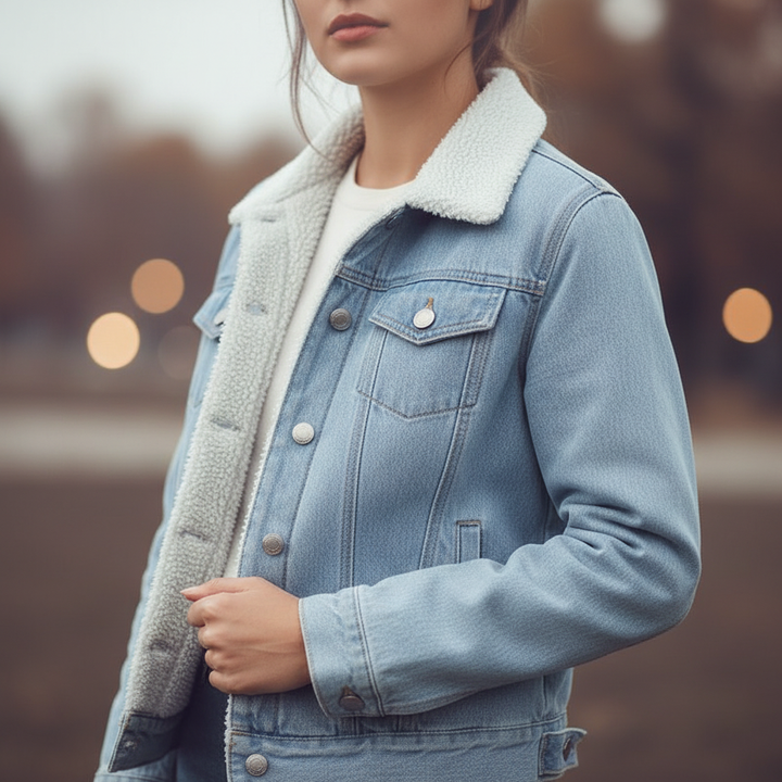 Dakota Sherpa Denim Jacket