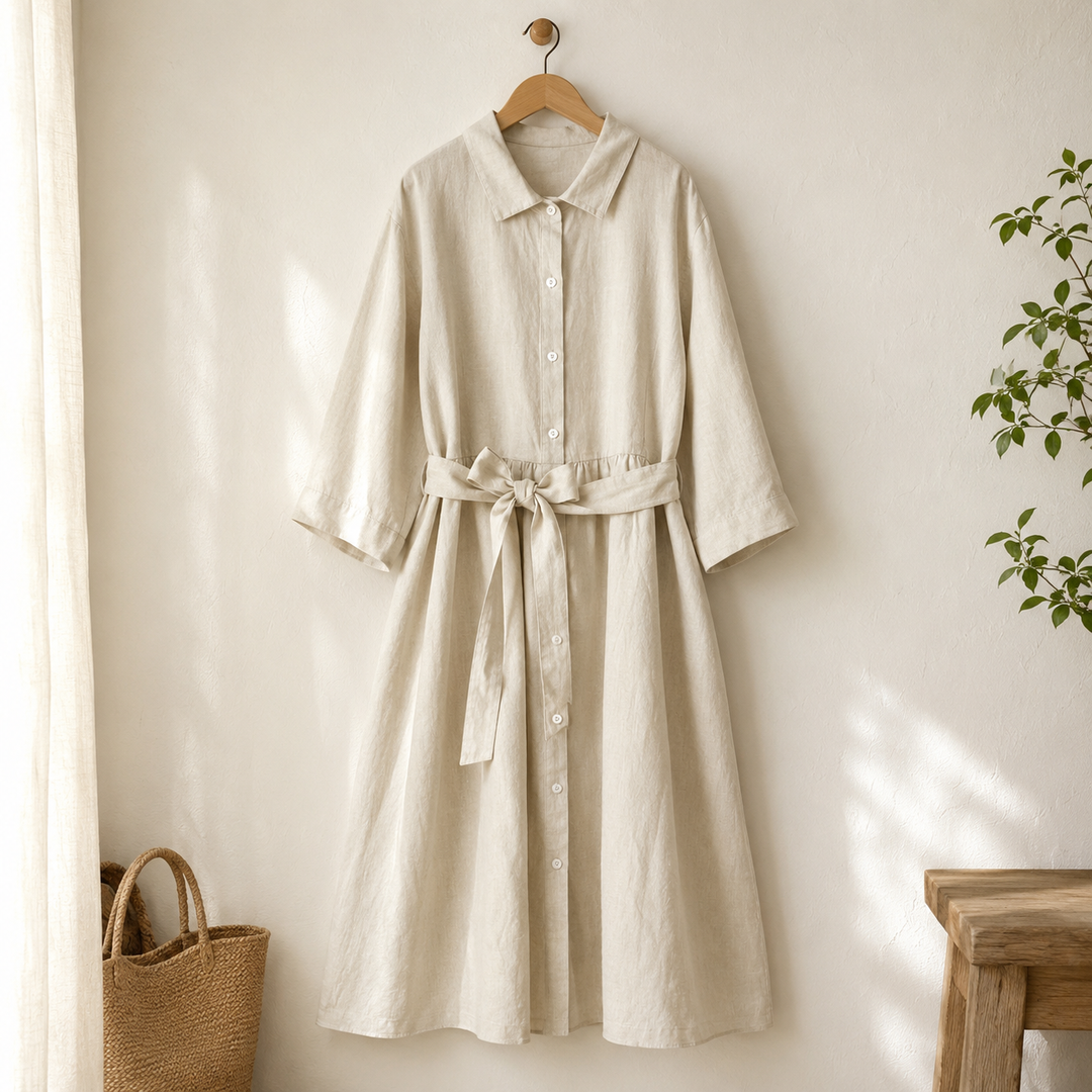 Elodie Linen Dress