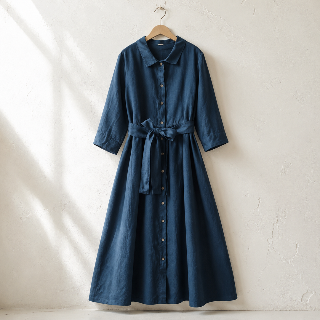 Elodie Linen Dress