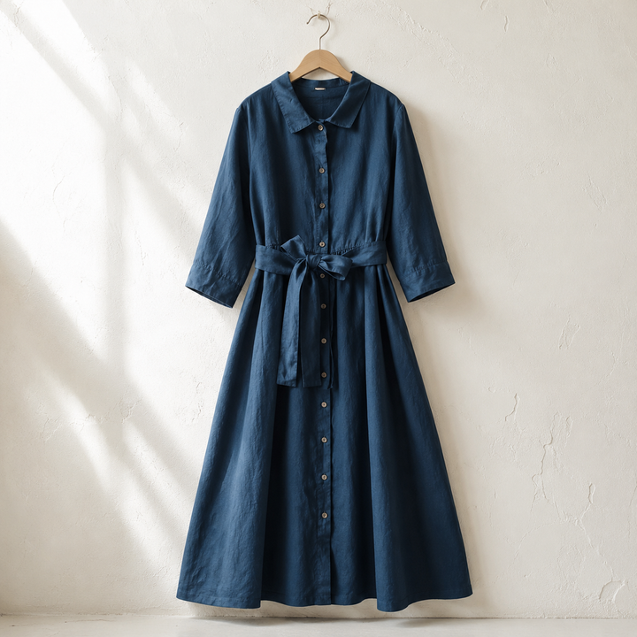 Elodie Linen Dress