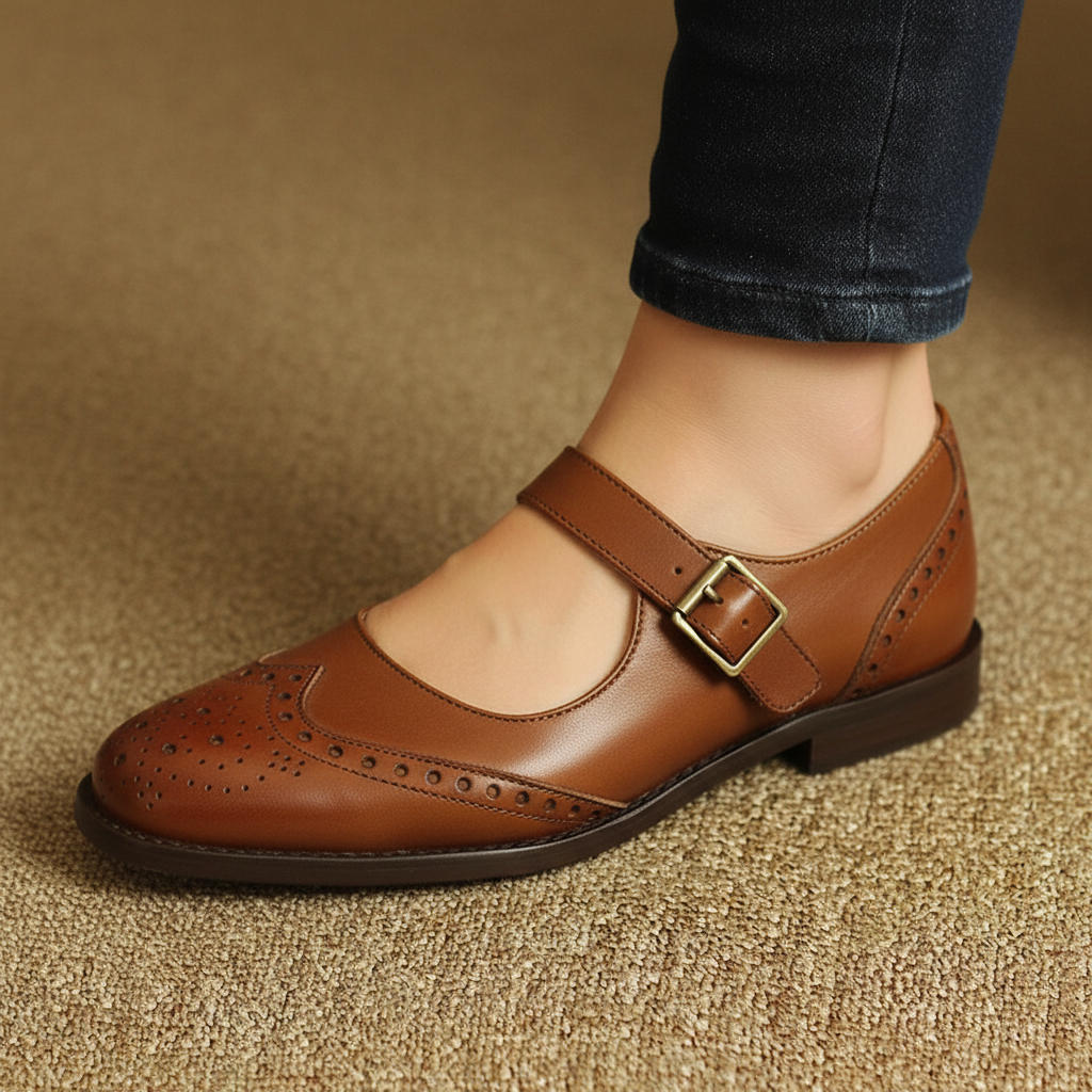 Everton Leather Brogues