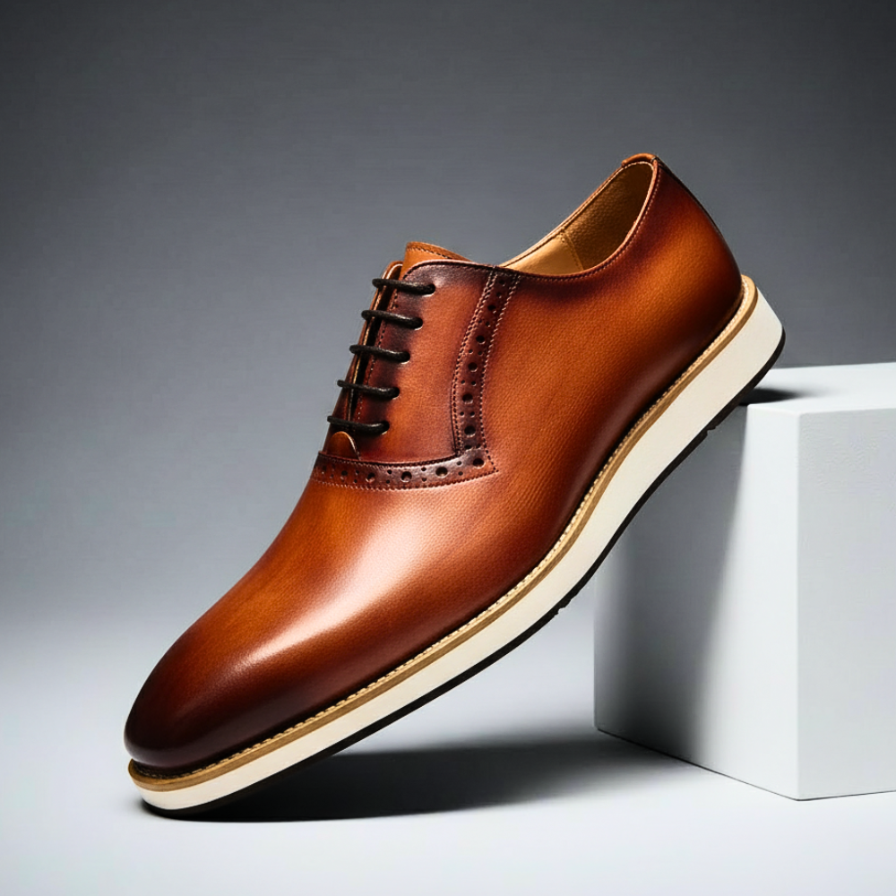 Ferrano Leather Oxfords