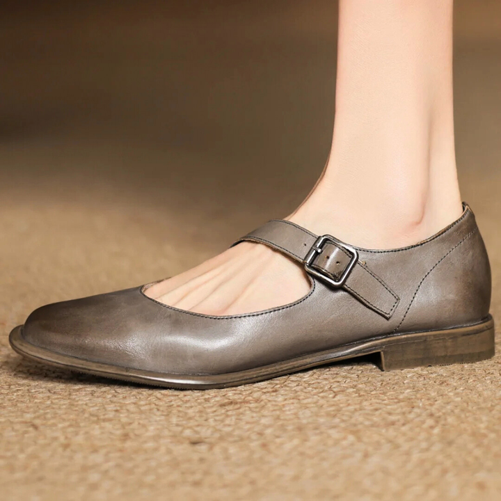 Formella Leather Flats