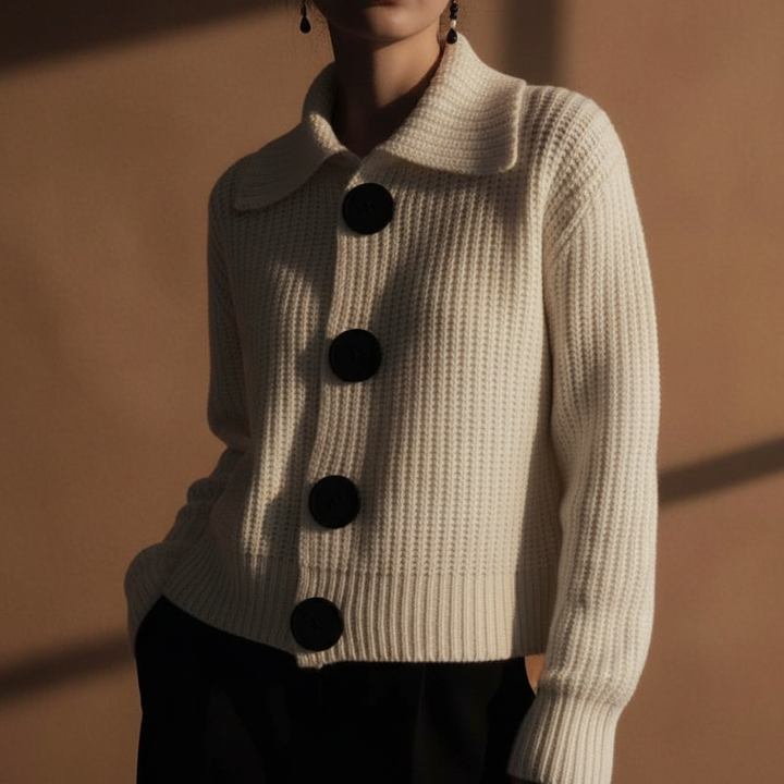 Fullstop Button Cardigan