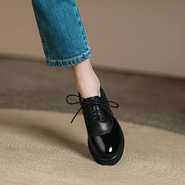 Bellamy Two-Tone Leather Oxfords