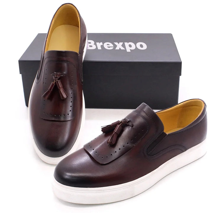 Nappina Tassel Slip-On Loafers
