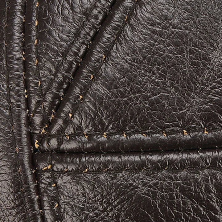 Stonebrook Leather Cap
