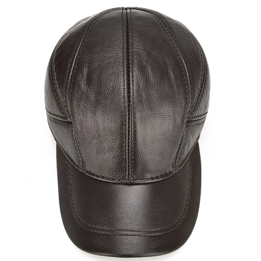 Stonebrook Leather Cap
