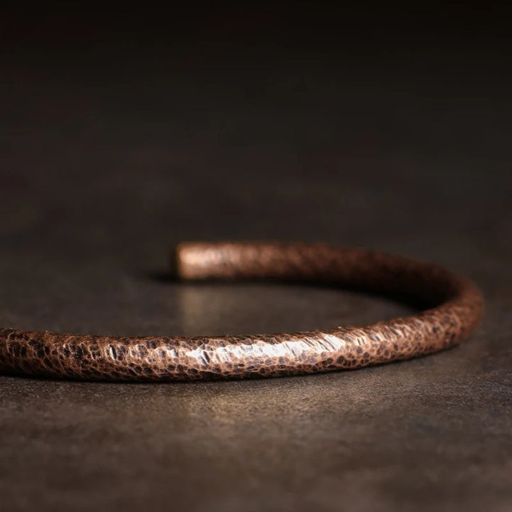 Patina Copper Cuff Bracelet