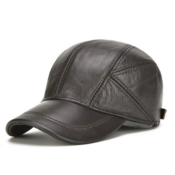 Stonebrook Leather Cap