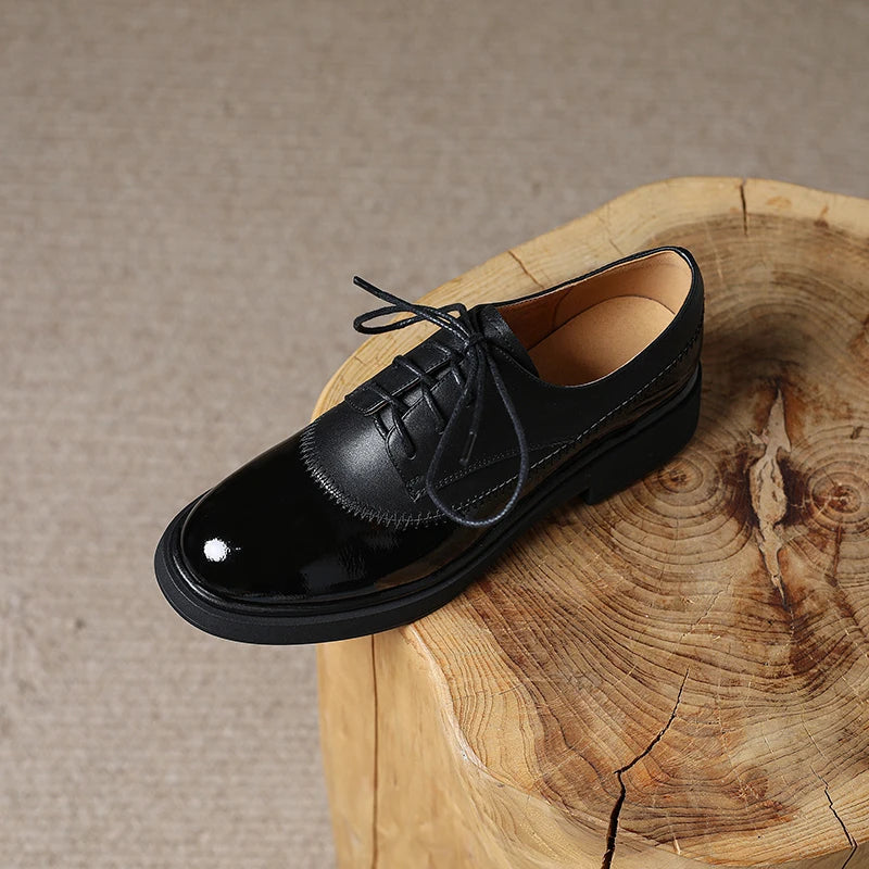 Bellamy Two-Tone Leather Oxfords