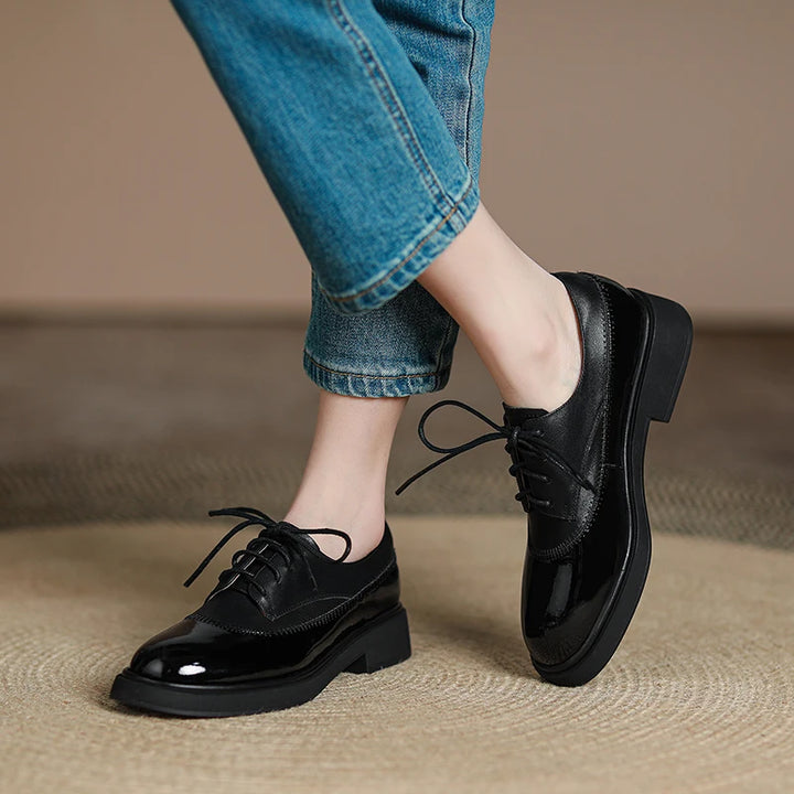 Bellamy Two-Tone Leather Oxfords