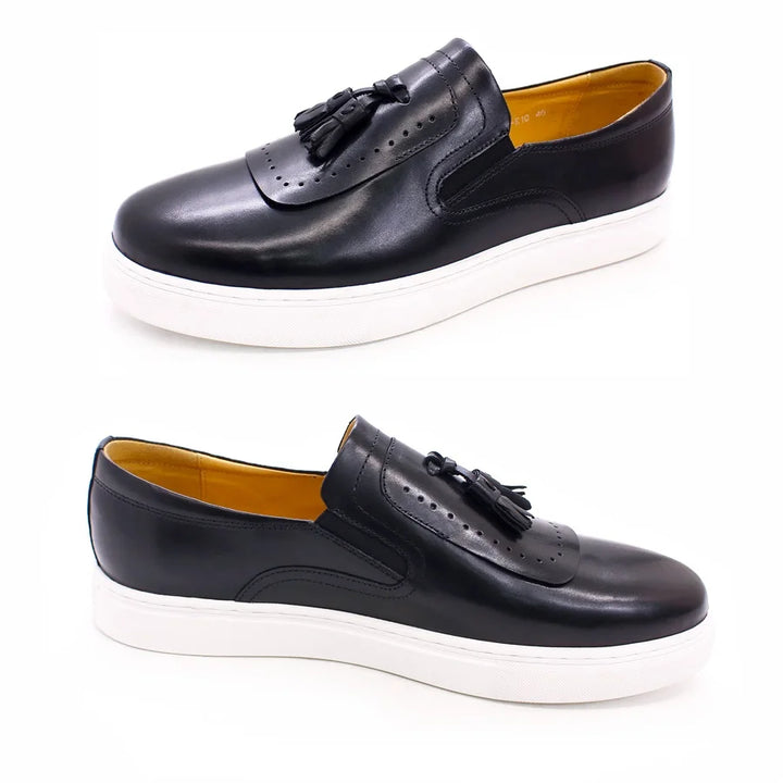 Nappina Tassel Slip-On Loafers
