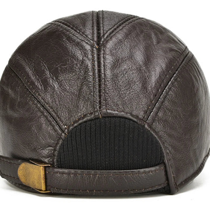 Stonebrook Leather Cap