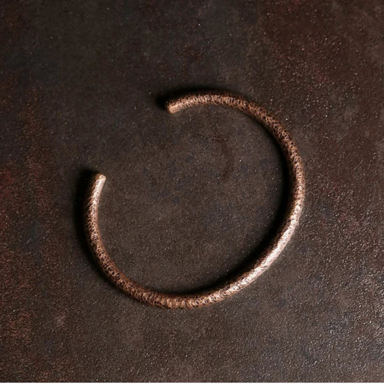 Patina Copper Cuff Bracelet
