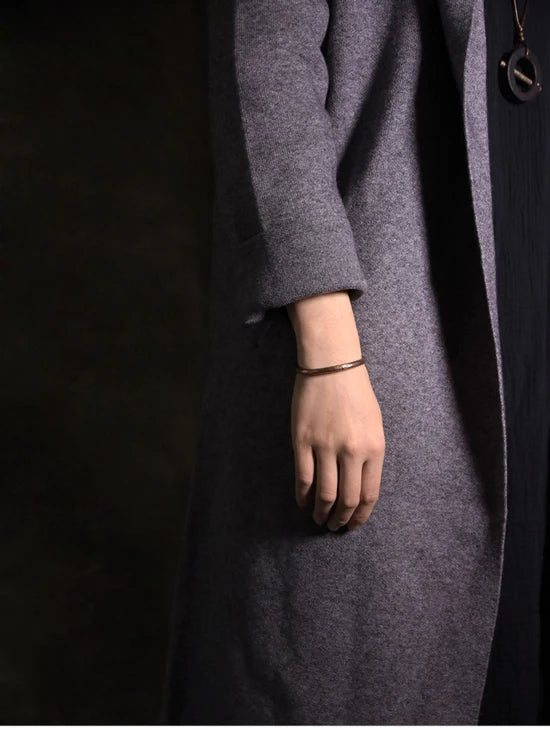 Patina Copper Cuff Bracelet