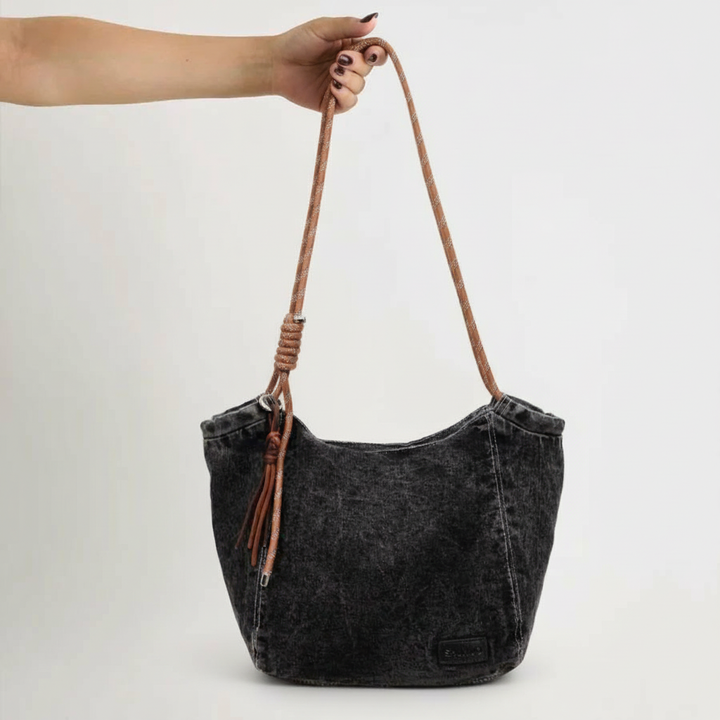 Hadley Washed Denim Tote