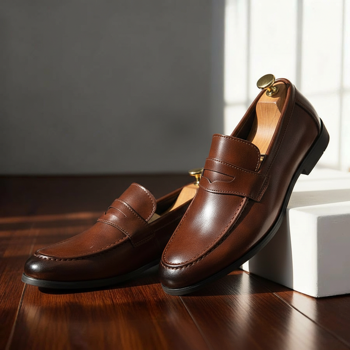 John Harrington Leather Loafers