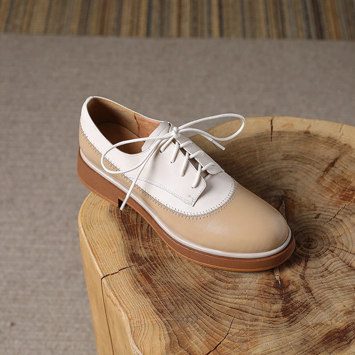 Bellamy Two-Tone Leather Oxfords