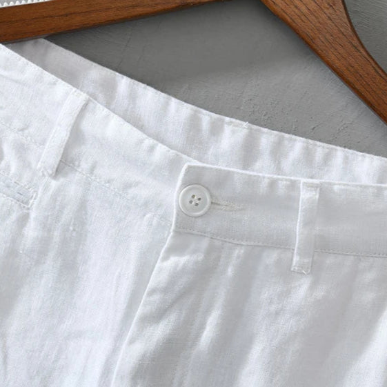 Milano 100% Linen Shorts