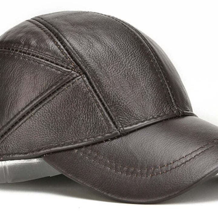 Stonebrook Leather Cap
