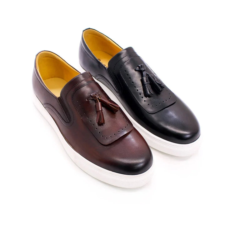 Nappina Tassel Slip-On Loafers