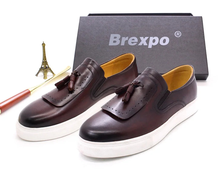 Nappina Tassel Slip-On Loafers