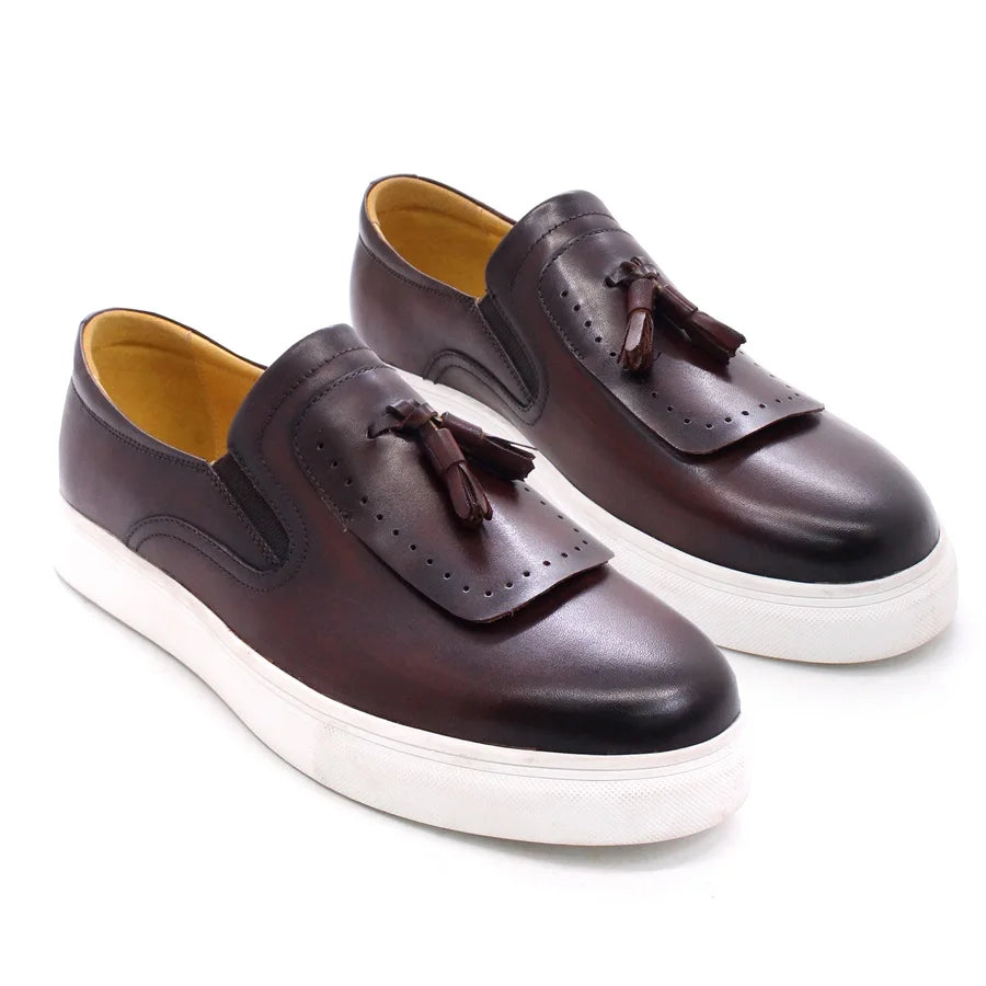 Nappina Tassel Slip-On Loafers