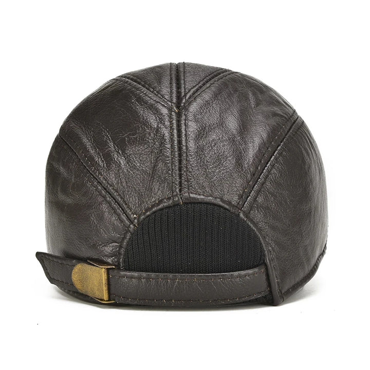 Stonebrook Leather Cap