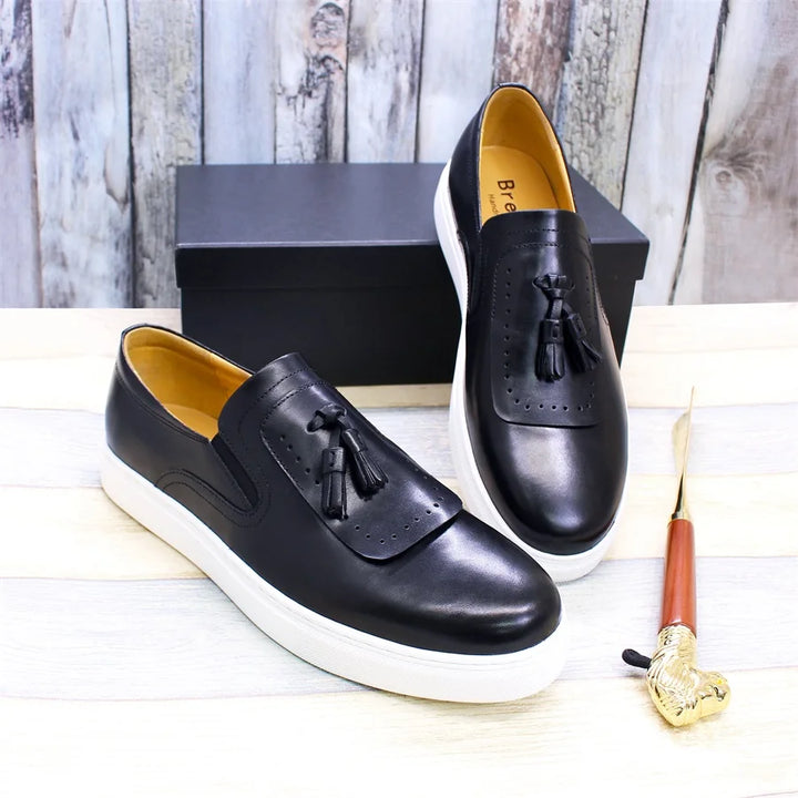Nappina Tassel Slip-On Loafers
