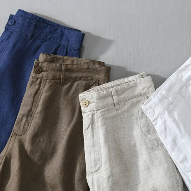 Milano 100% Linen Shorts