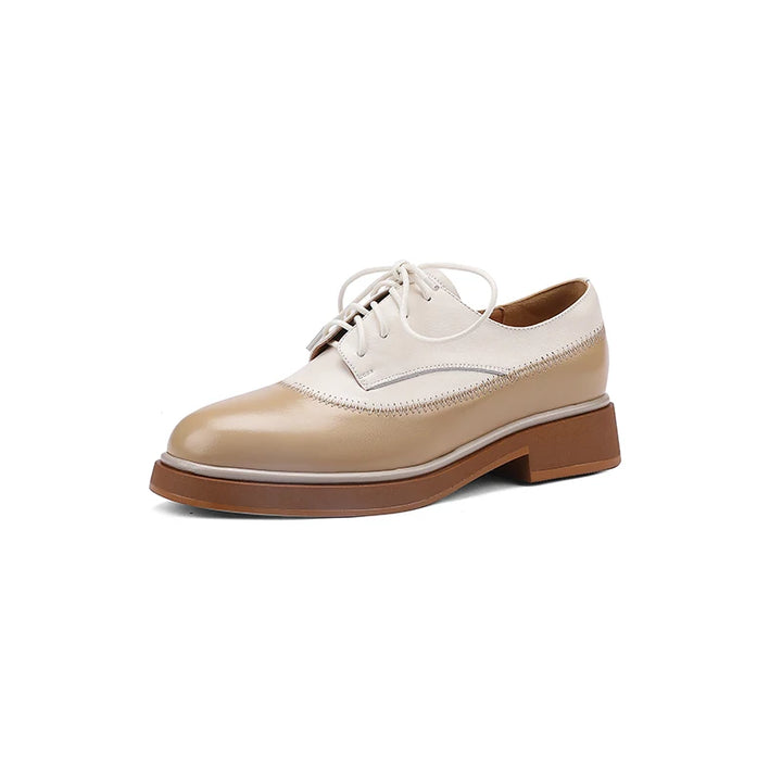 Bellamy Two-Tone Leather Oxfords