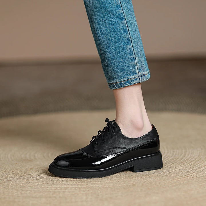 Bellamy Two-Tone Leather Oxfords