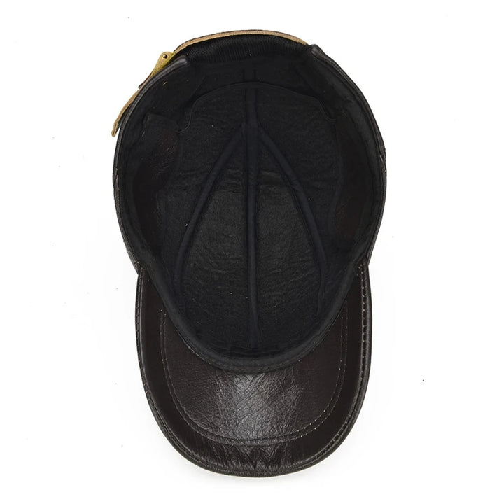 Stonebrook Leather Cap