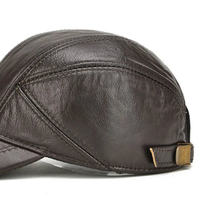 Stonebrook Leather Cap